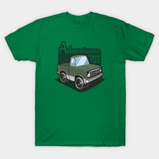 Light Green Adventurer (White-Based) - 1972 T-Shirt